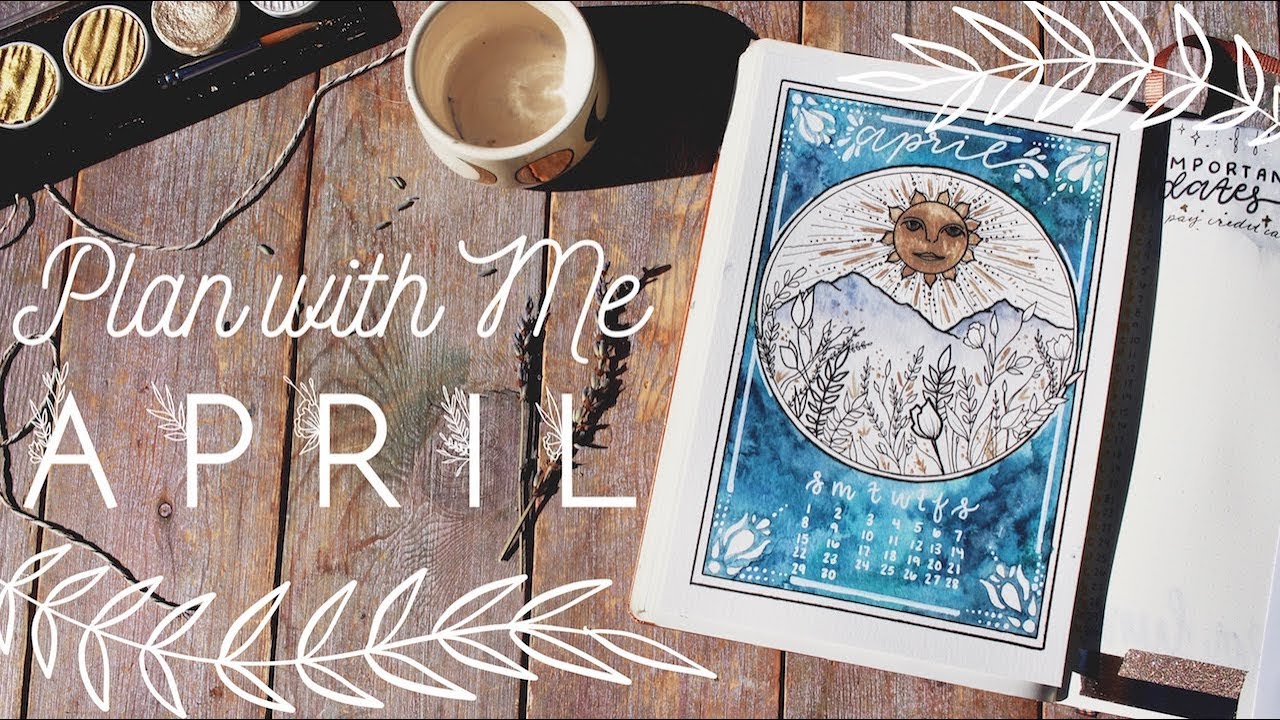 PLAN WITH ME | April 2018 + March Flip Through