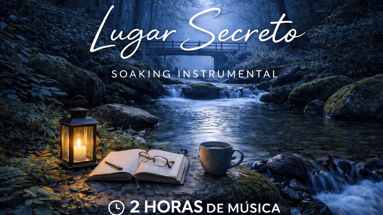 Lugar Secreto | Soaking Instrumental — 2 Horas para Acalmar a Alma em Silêncio