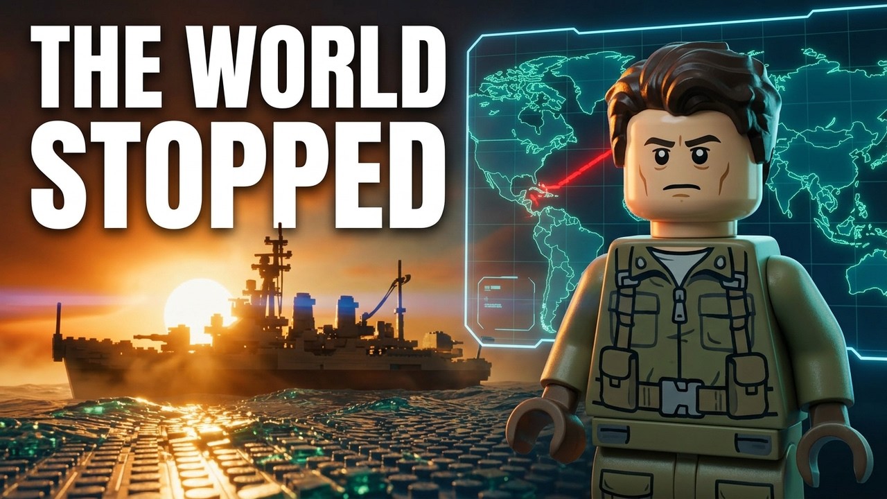 Они закрыли пролив. Мир остановился. | Военная анимация LEGO с использованием ИИ