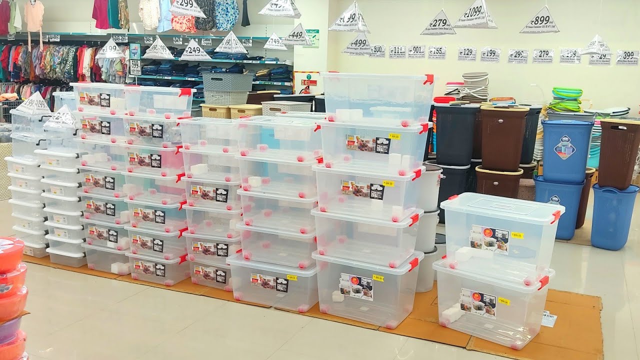 Newly Opened Dmart In Chennai 🤩Storage Containers,Baskets,Organisers,Triply Cookwares, Kitchen Tools