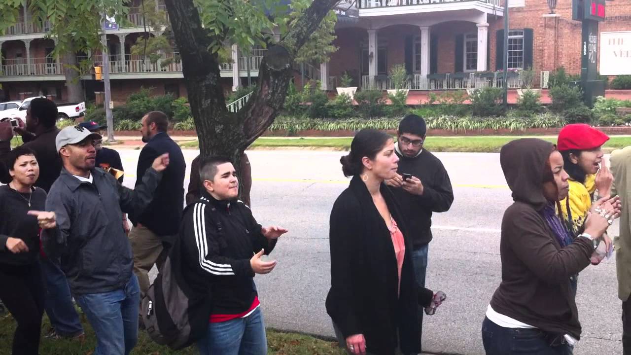 Grassroots Global Justice Congress Action againts Republican HQ - Part Deux