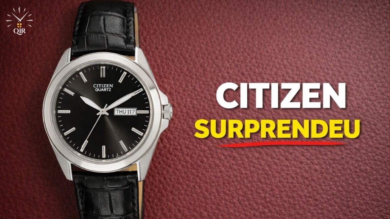 Esse Citizen Quartz pode mudar sua opinião | BF0580-06E