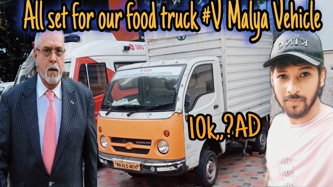 Vijay Mallya vehicle Tata Ace I chose for my food truck business Tamil 