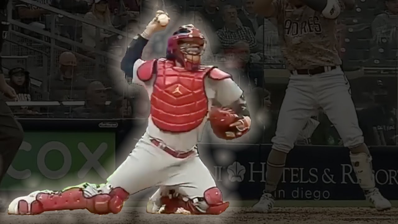 MLB Catchers Throwing From Their Knees Highlight Reel (2022)