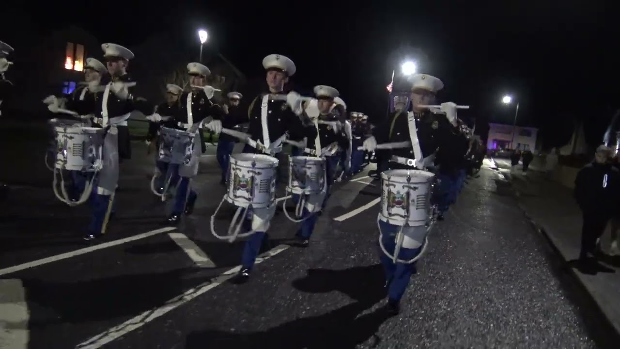 Mourne Young Defenders@ Apprentice Boys of Derry Mourne Branch Shutting of the Gates 18-12- 25Clip5