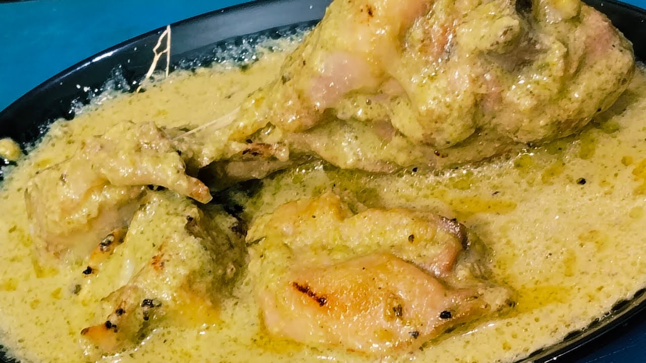अफ़गानी चिकन recipe resturant style (afgani chicken) khusha's kitchen 