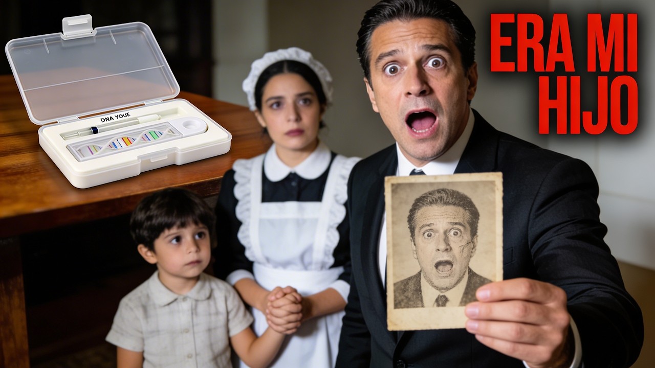 EL MILLONARIO DESCUBRE QUE SU EMPLEADA ESTABA CRIANDO A SU VERDADERO HIJO