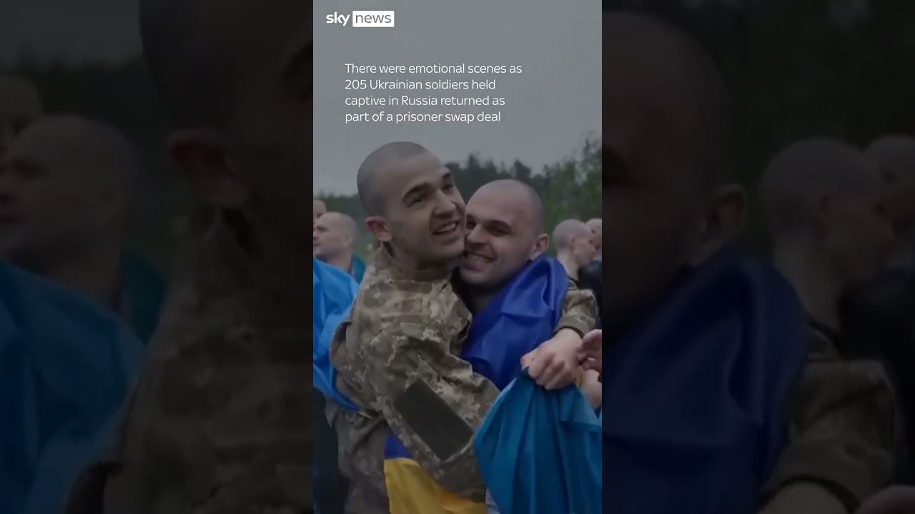 Russia and Ukraine exchange 205 prisoners of war