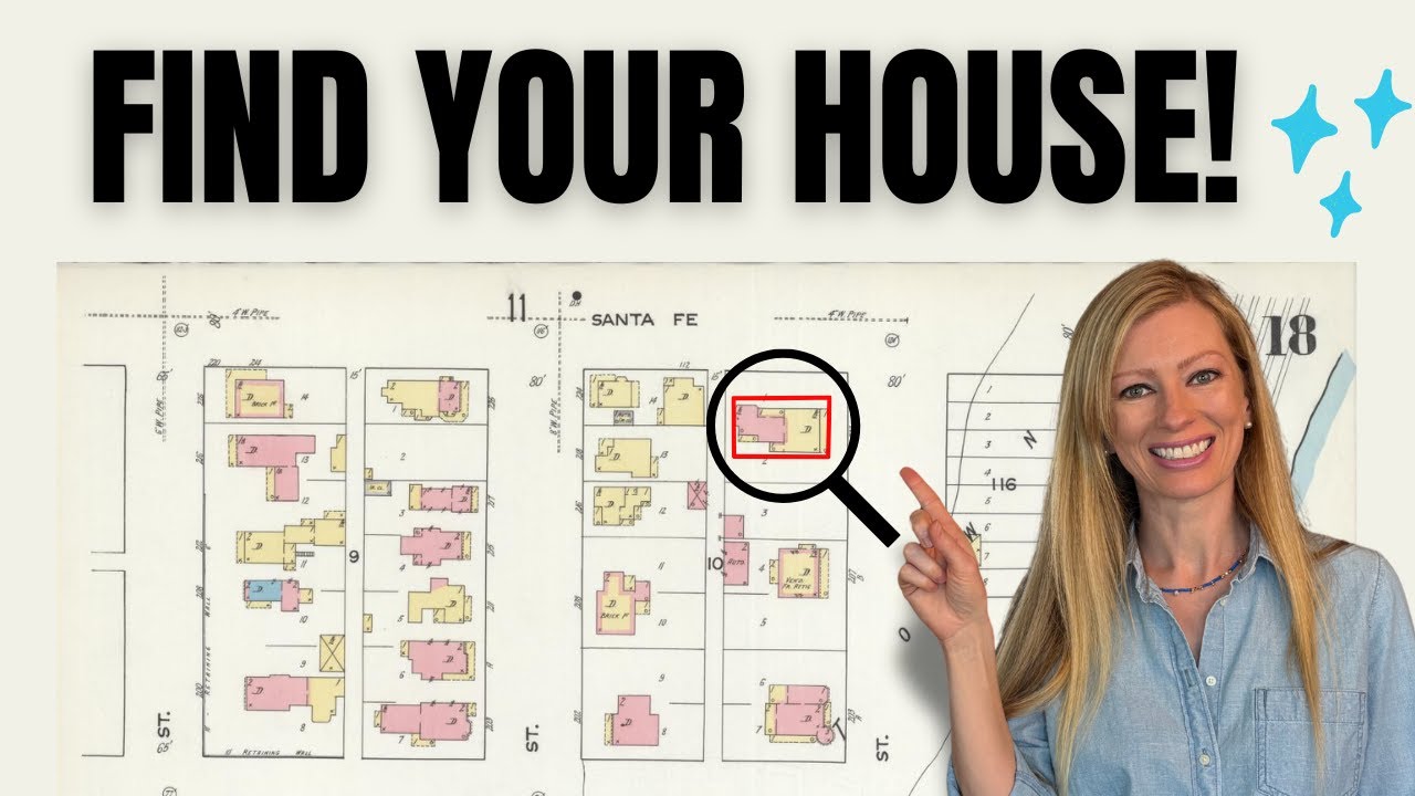 How to Find Your House on a Sanborn Map | 3 Real Examples & Tips