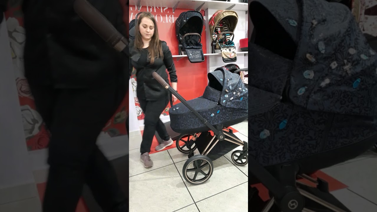 Come montare il sistema modulare trio Priam Cybex con seggiolino auto Cloud Z e Navicella Lux