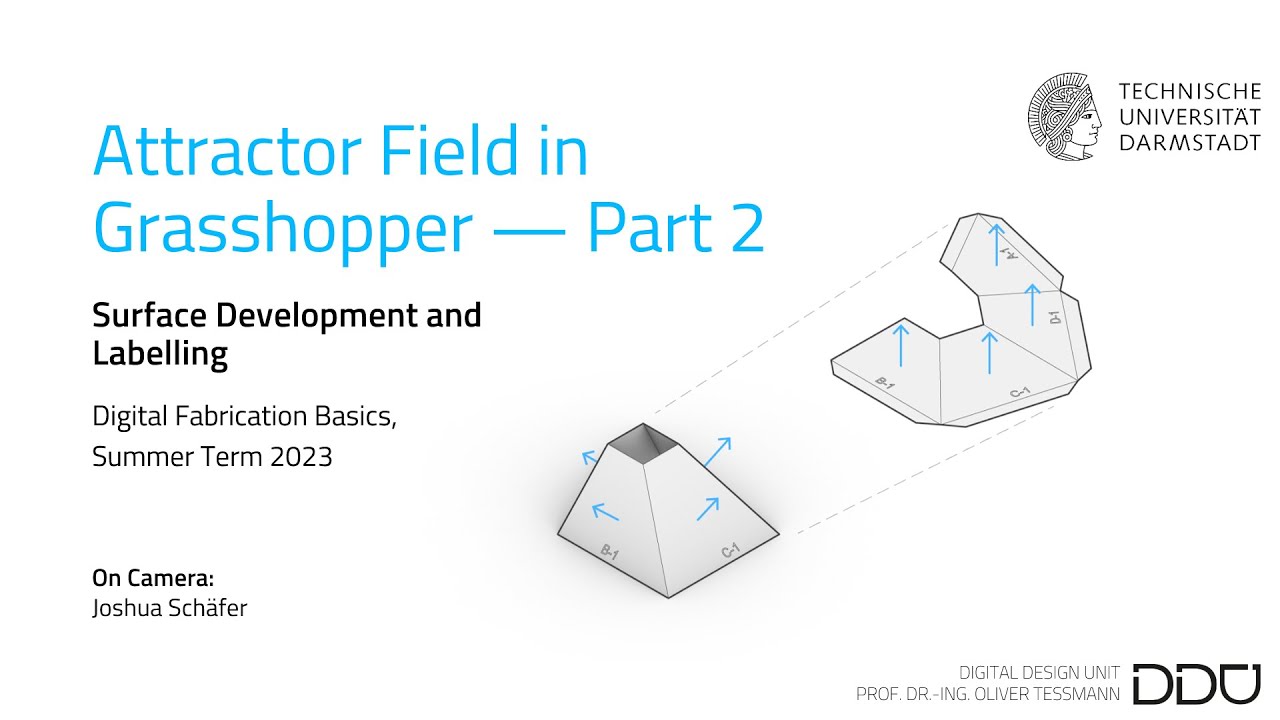 01 - Grasshopper Unroll Surface and Labelling - Part 2