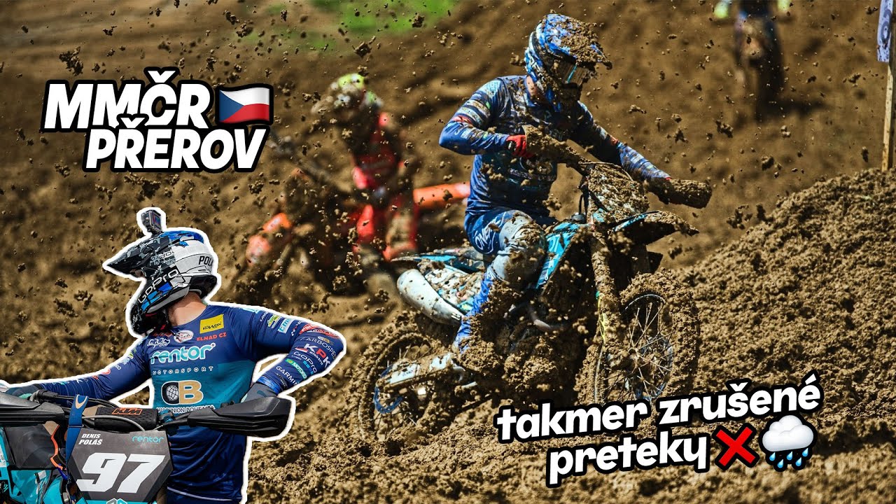 ŠIALENÉ PRETEKY V BAHNE💩 | MMČR PŘEROV | MX VLOG | DP97