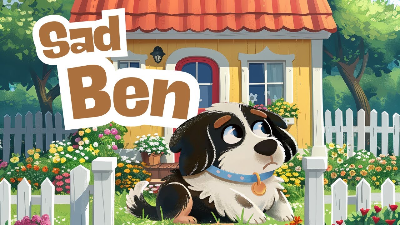 CVC Phonics Story for Kids | Learn to Read | Sad Ben