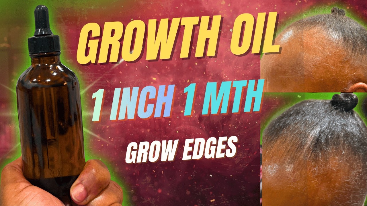 🥣 Formulate with Me: The WINTER growth oil I’m using to regrow my edges 📈 #edgeregrowth #hairoil