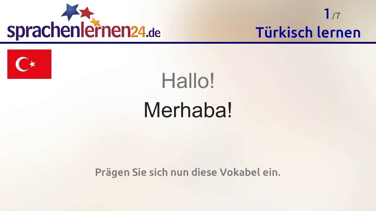 Türkisch lernen (kostenloses Sprachkurs-Video)