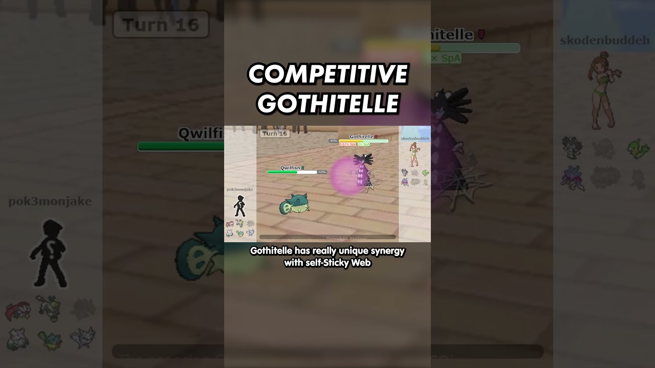 SELF-STICKY WEB IS A REAL PLAYSTYLE