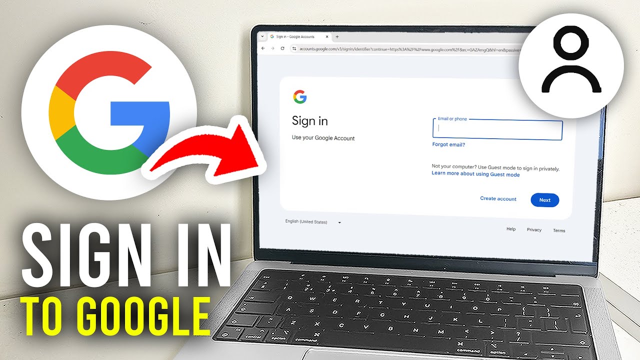 How To Sign In To Google Account On Laptop Or PC - Full Guide