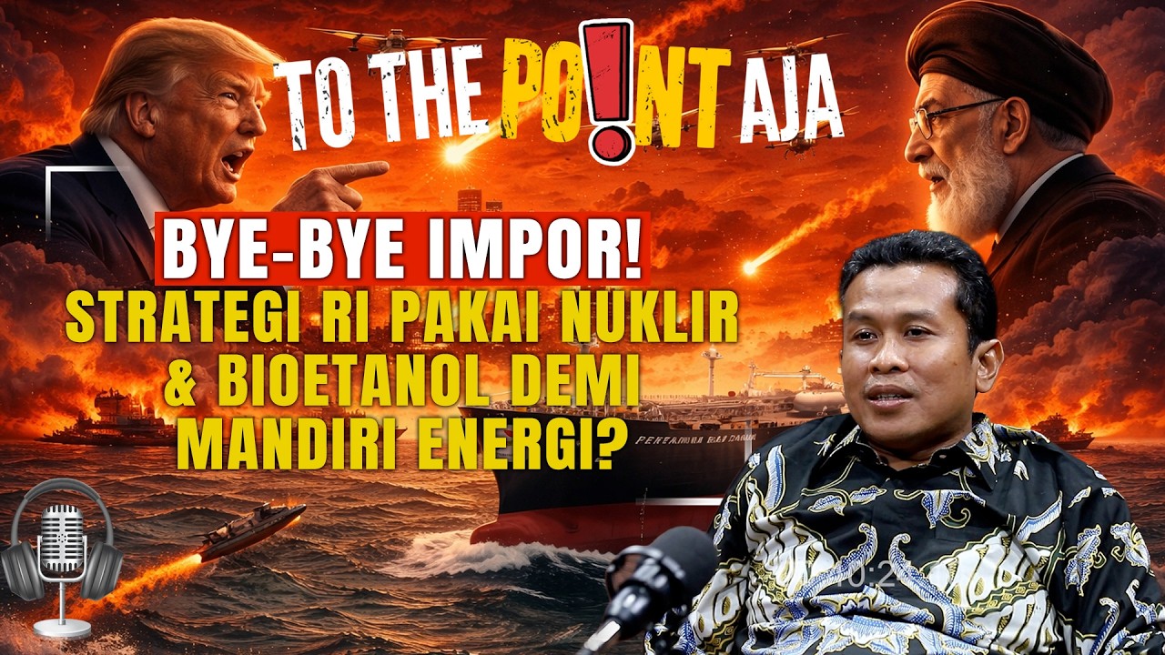 Bye-Bye Impor! Strategi RI Pakai Nuklir & Bioetanol Demi Mandiri Energi? | To The Point Aja! | 18/03