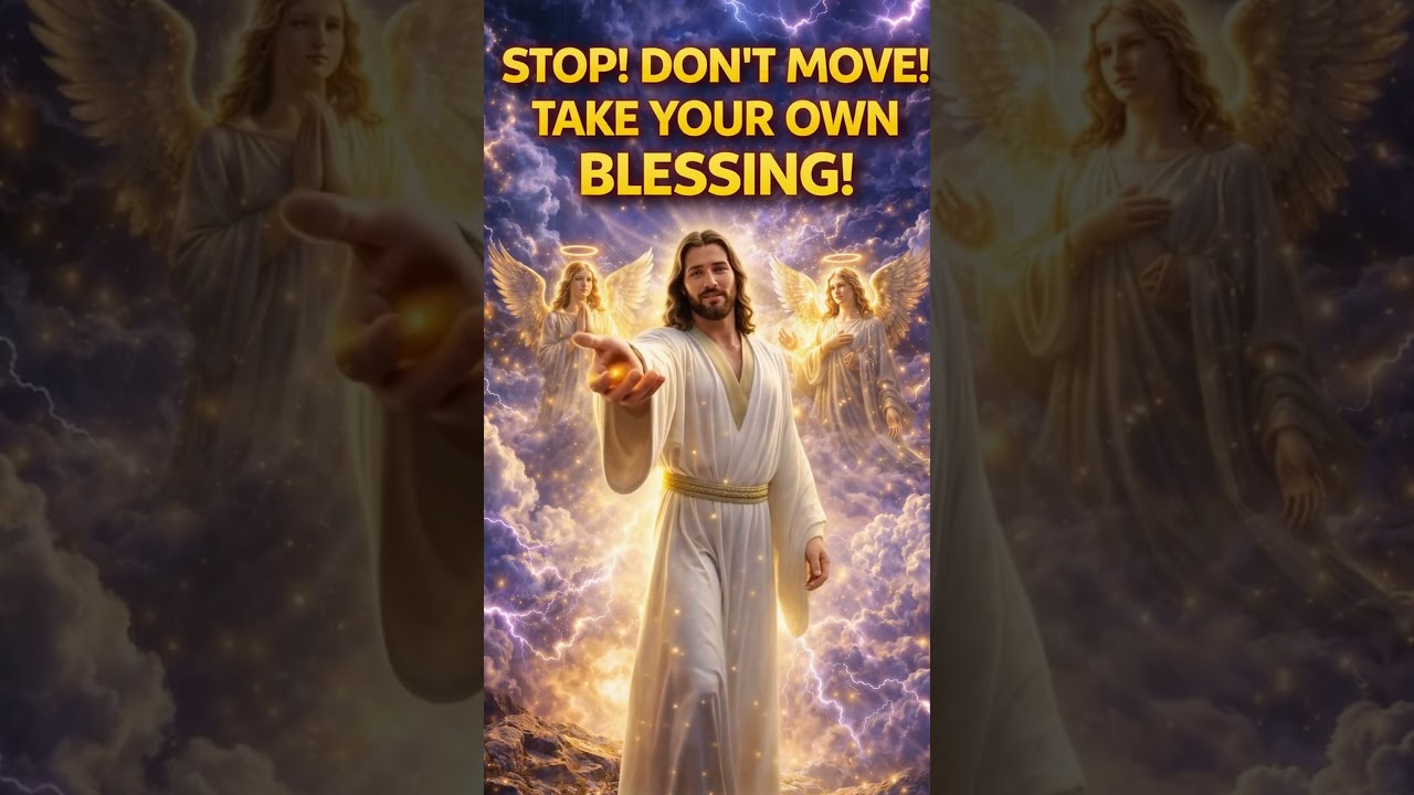 СТОП! НЕ ДВИГАЙТЕСЬ! ВОЗЬМИТЕ СВОЕ БЛАГОСЛОВЕНИЕ! #вера #мотивация #молитва #иисус