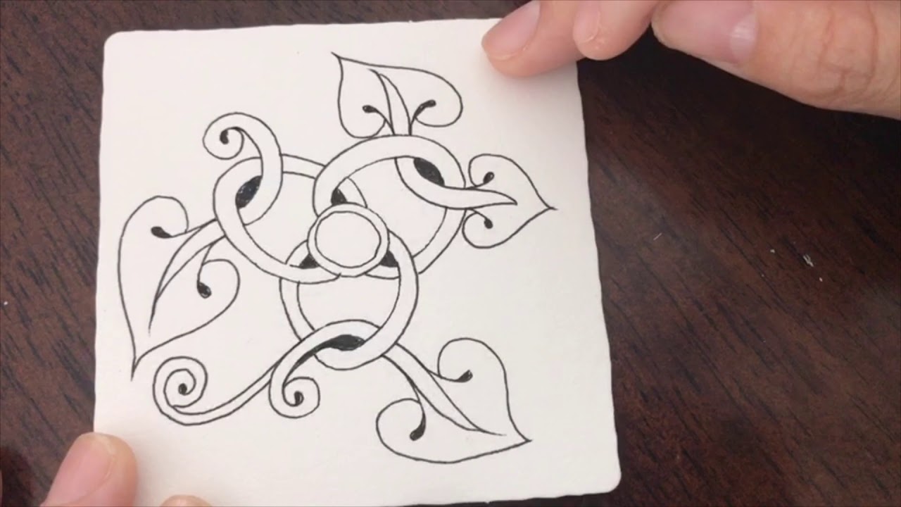 ゼンタングル　Zentangle my tangle #wayroop