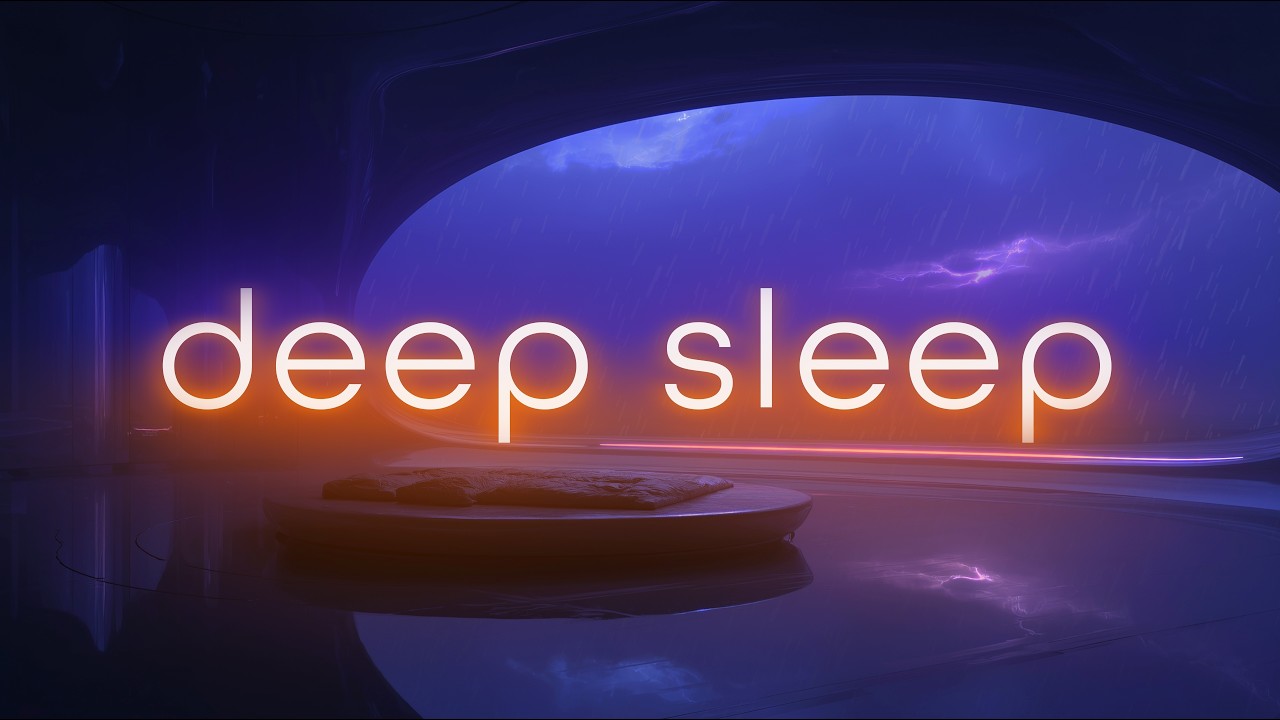VIOLET NOISE FOR DEEP SLEEP  —  8 HOURS  —  STORMVEIL GIANT V2  –  4K