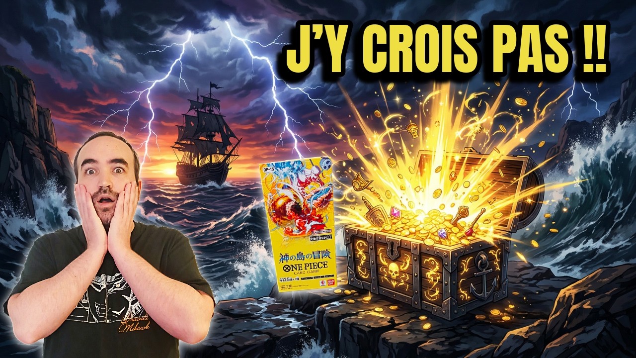 One Piece Card Game OP15 – Ouverture d’un Display complètement fou !!