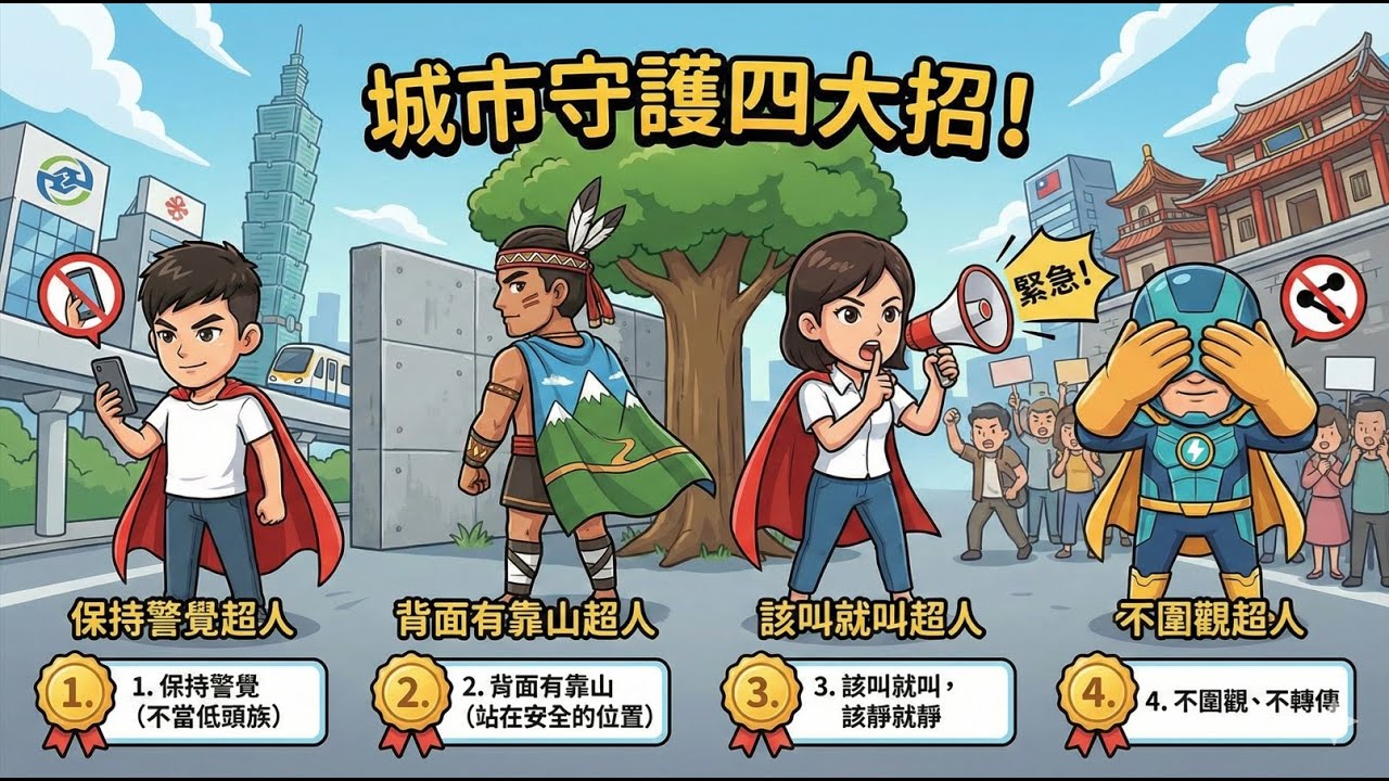 《長安之聲》城市守護特訓─學會保護自己