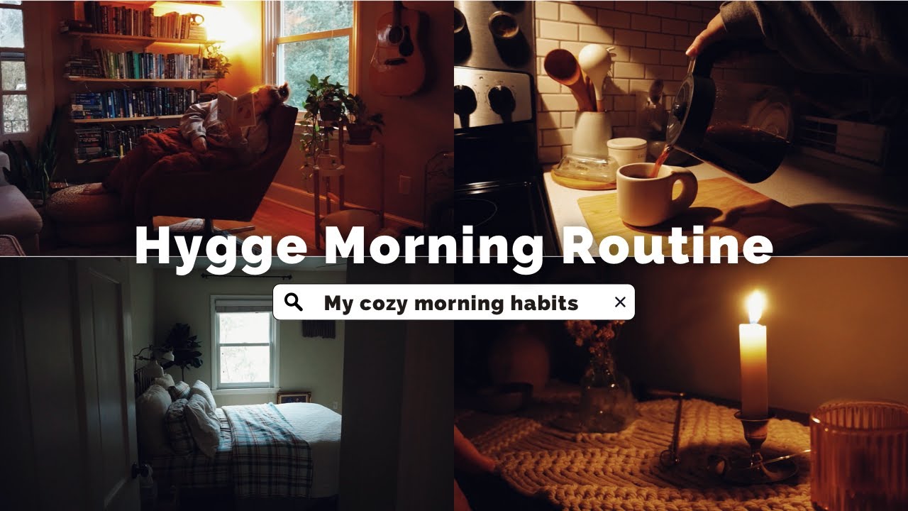 My Hygge Morning Routine | Trying not to get the winter sads | 2023 Winter Morning Routine