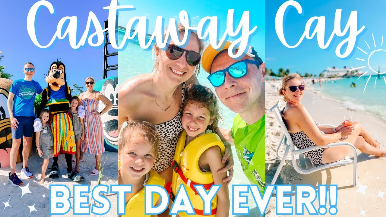 THE BEST DAY EVER AT CASTAWAY CAY!!! ☀️🌴 tubing, sliding, snorkelling, a 5K, top tips + more! 🤿🐟
