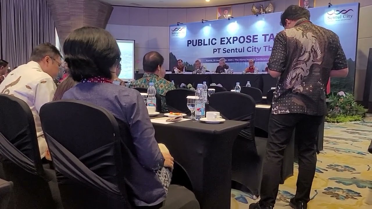Public Expose Saham Bksl Part2, 20Nov2025, The Alana Hotel-SentulCity #saham #bksl #turnaround
