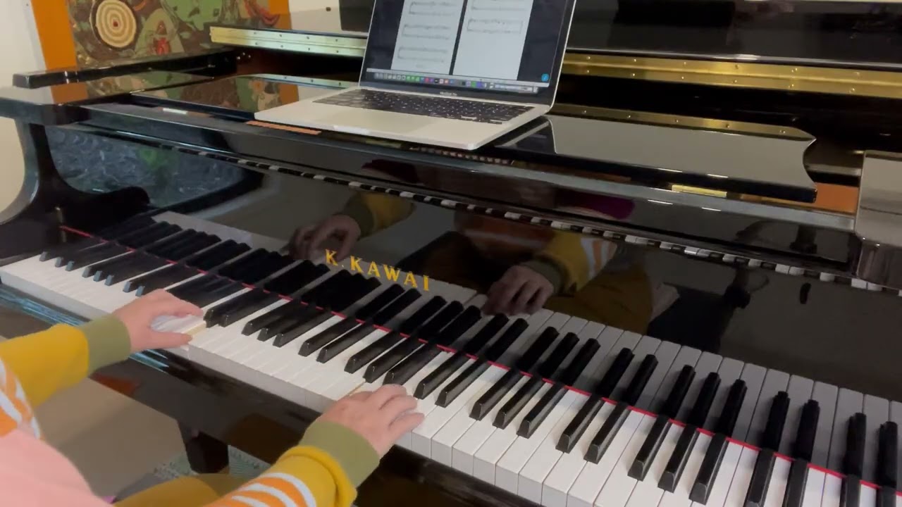 Jerusalem  |  easy piano hymn  | sheet music link below