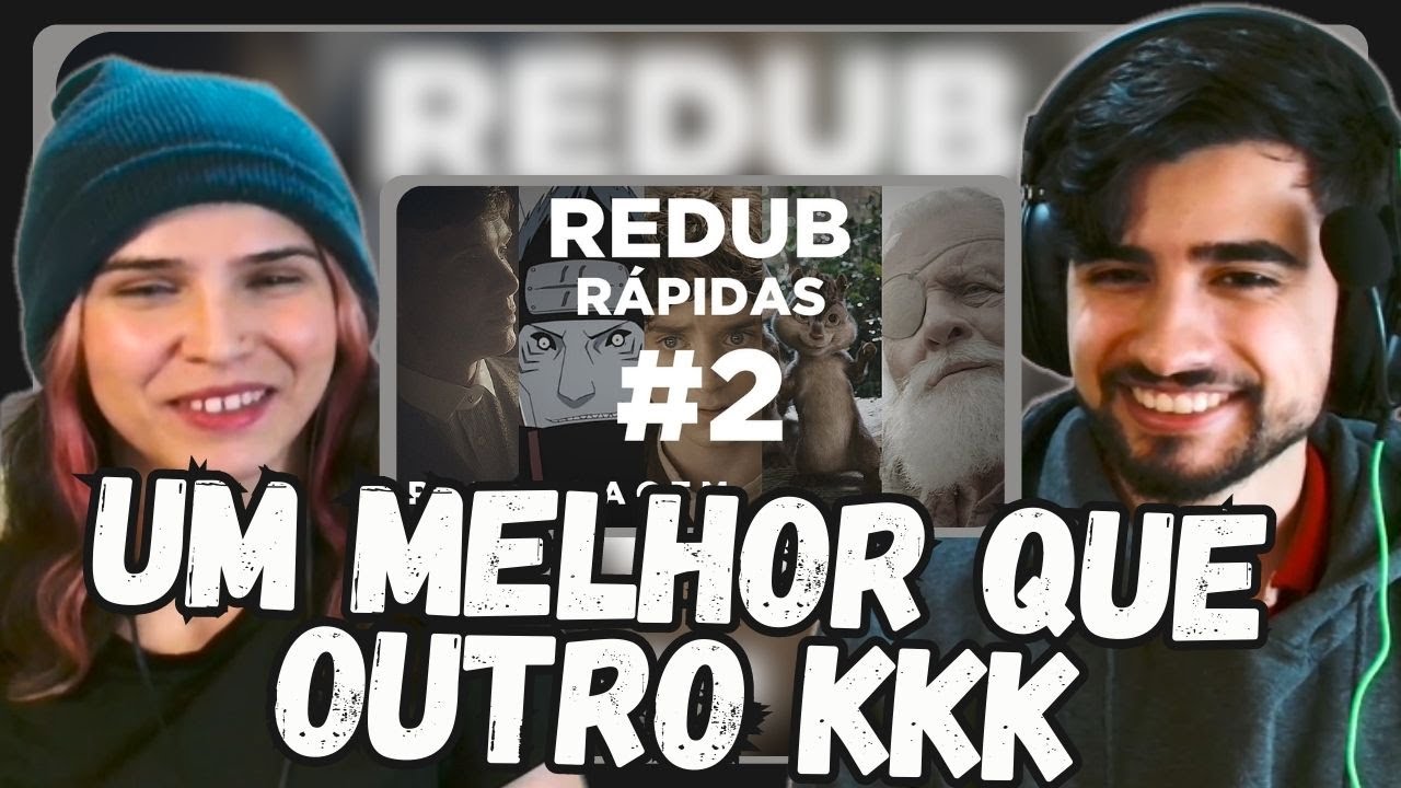 REACT Redub Rápidas #2 (Paródia Redublagem) - O outro canal do Pabollo