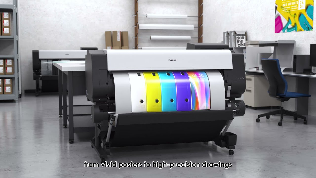 Die neue Canon TX Serie - Plotter und Großformatdrucker