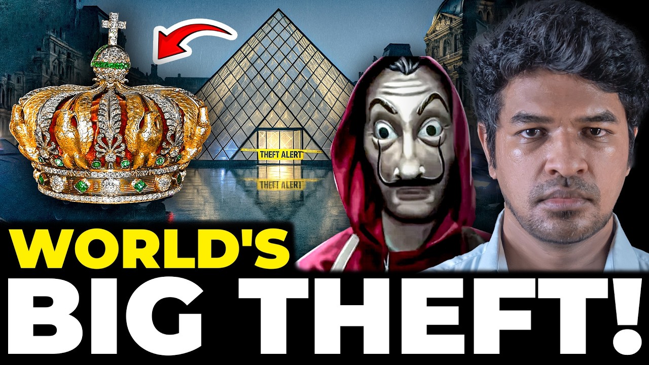 🚨 World’s Biggest Museum Theft 😱  How the Paris Heist Happened 🧐 | Madan Gowri | MG Squad 🖖🏻