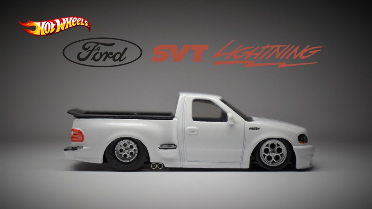 Ford SVT Lightning Custom Hot Wheels #customhotwheels #fordlightning