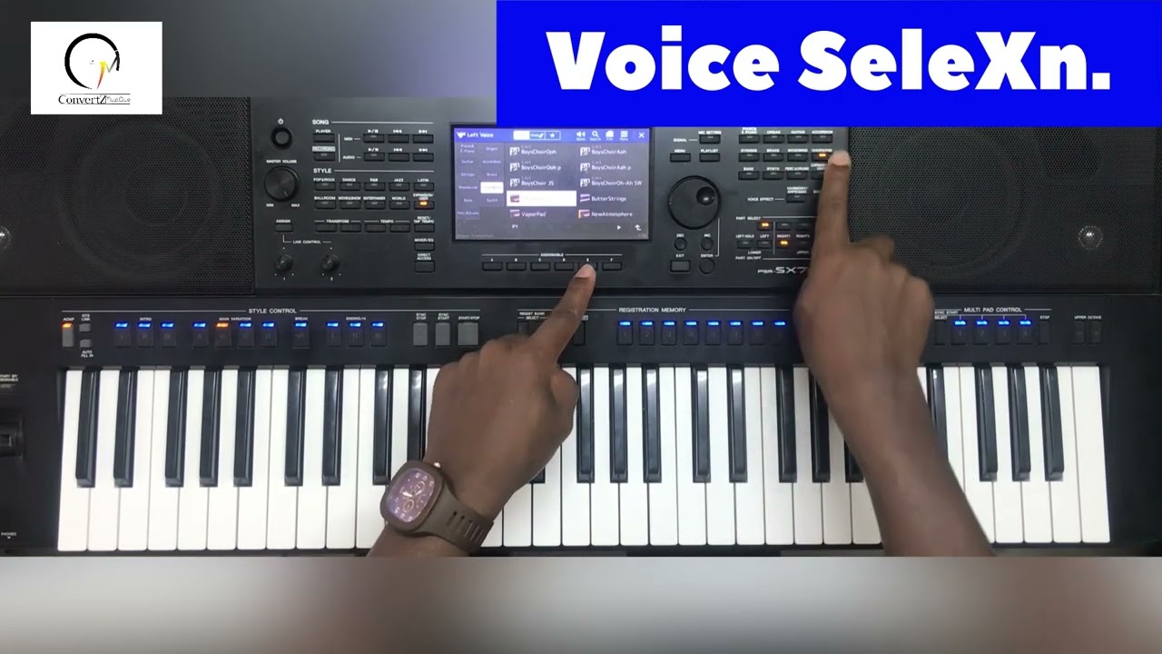 How to set up a Worship Mode on Yamaha PSR SX 700, SX 900 and SX 920.