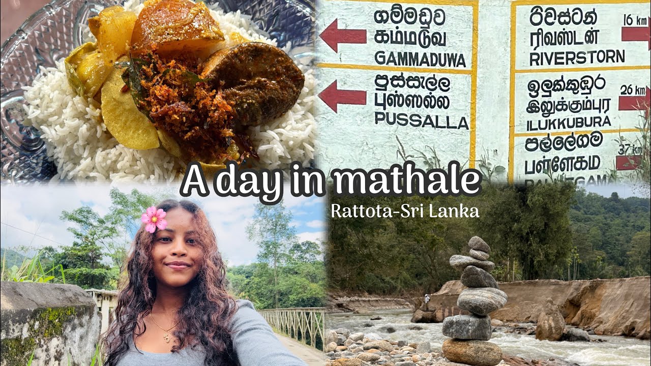 අලුත් phone එකෙන් කරපු පලවෙනි vlog එක😍🌷🍃A day in Mathale🐣🩵#සිංහල #travelvideo #srilanka 
