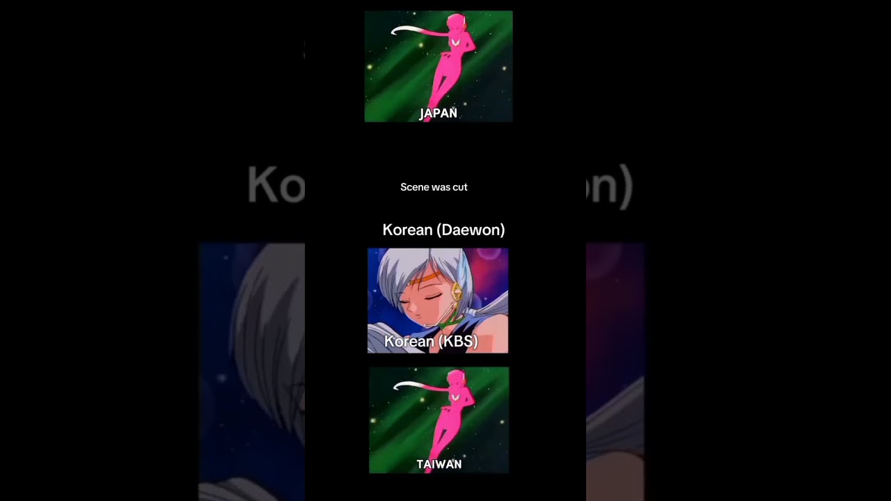 Sailor Starlights (Censorship comparision) All versions