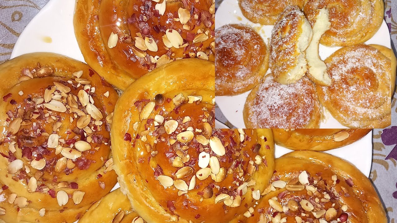 هاد شي لي حضرت معاكم كرواسون على شكل حلزون بمكونات سهلة و سريعة تحضير