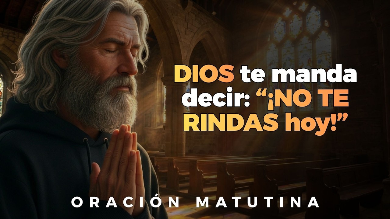 ORA así y MIRA lo que sucede: ¡Dios NO te ha olvidado! | Oración de la Mañana