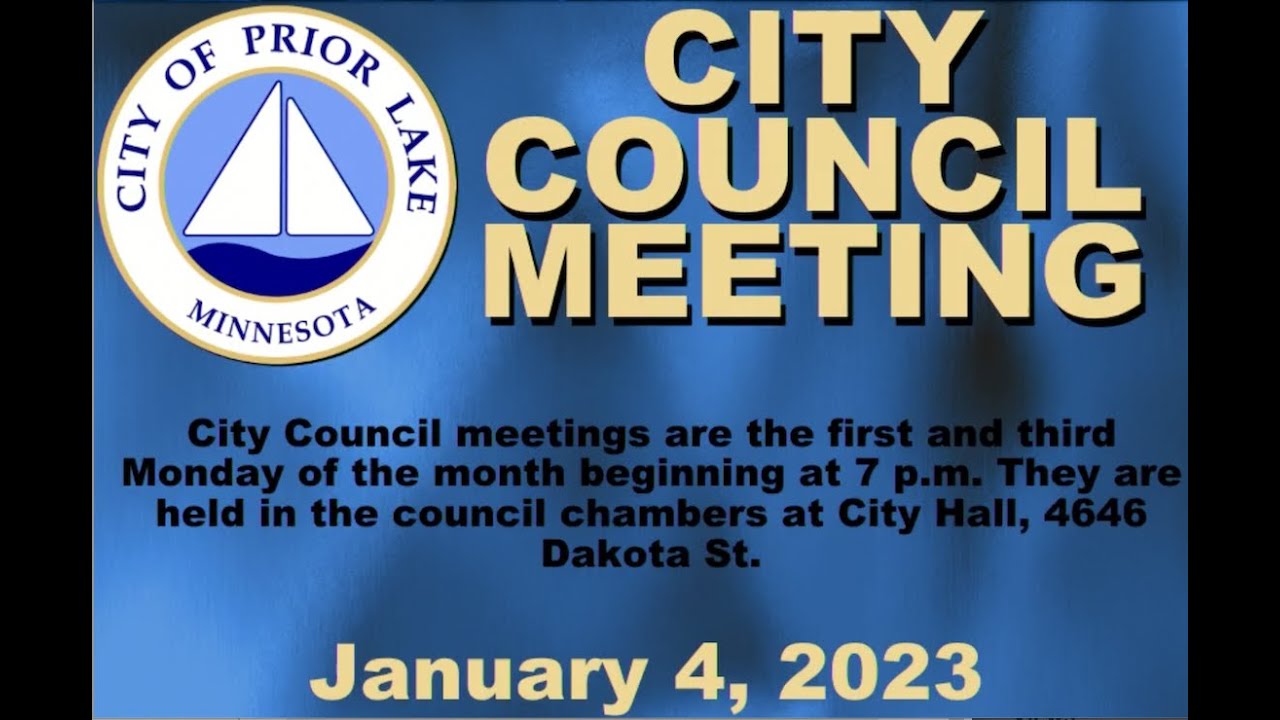 City Council Meeting Jan. 4, 2023