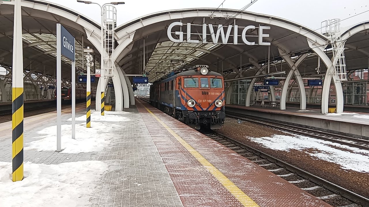 24 stycznia w Gliwicach, pociągi towarowe