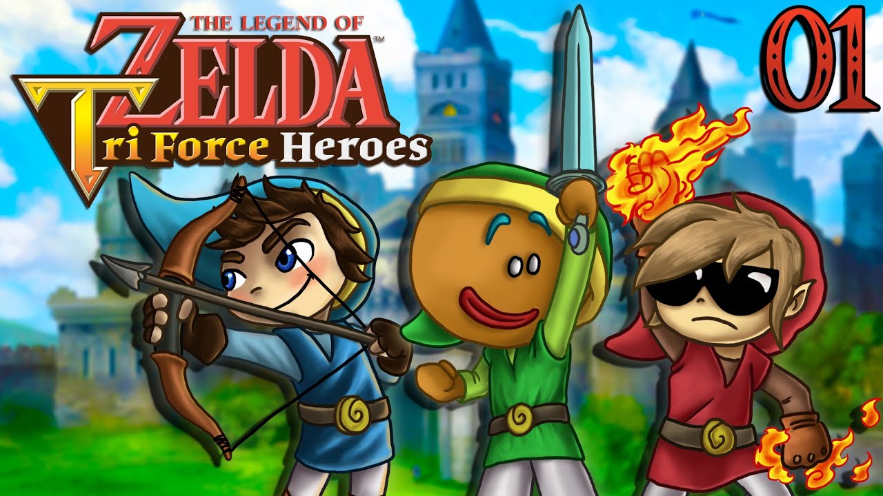Zelda Tri Force Heroes #01 : PRINCESSE MOUSSELINE !