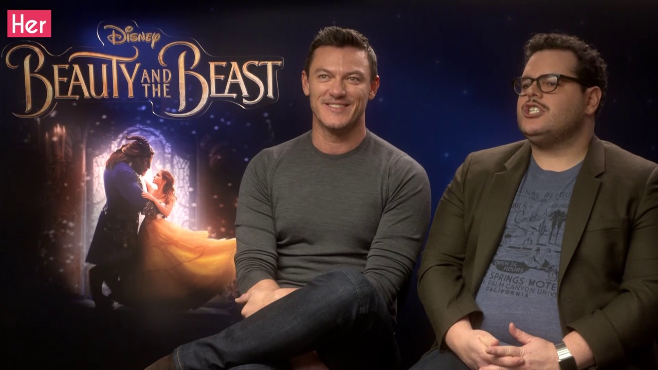 Luke Evans and Josh Gad chat about Beauty and the Beast