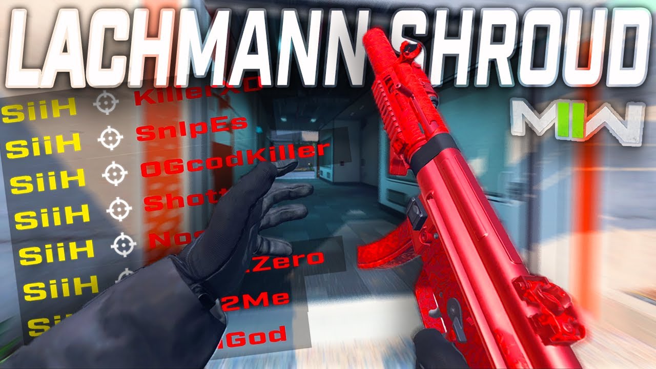 *THE BEST SMG ON MODERN WARFARE 2* (Best Lachmann Shroud Class)