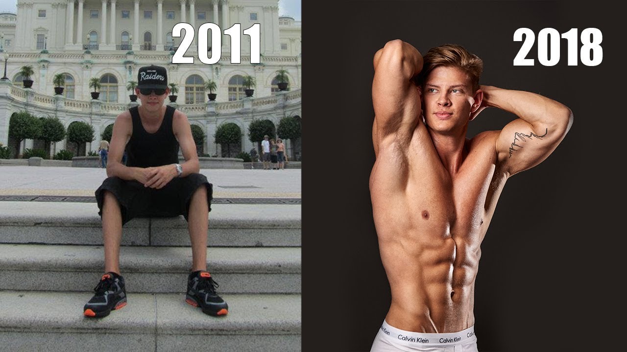 REALISTIC 7 Year Body Transformation - 16-23 Years Old