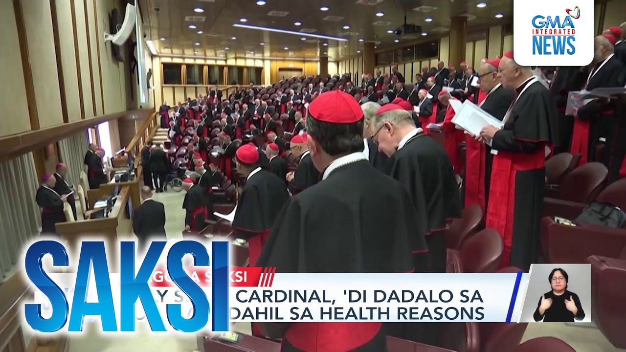 Holy See - 2 cardinal, 'di dadalo sa conclave dahil sa health reasons | Saksi