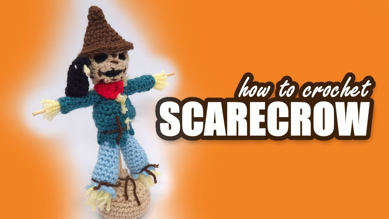 Ready for a little scare-crochet? [It's a scarecrow pattern]