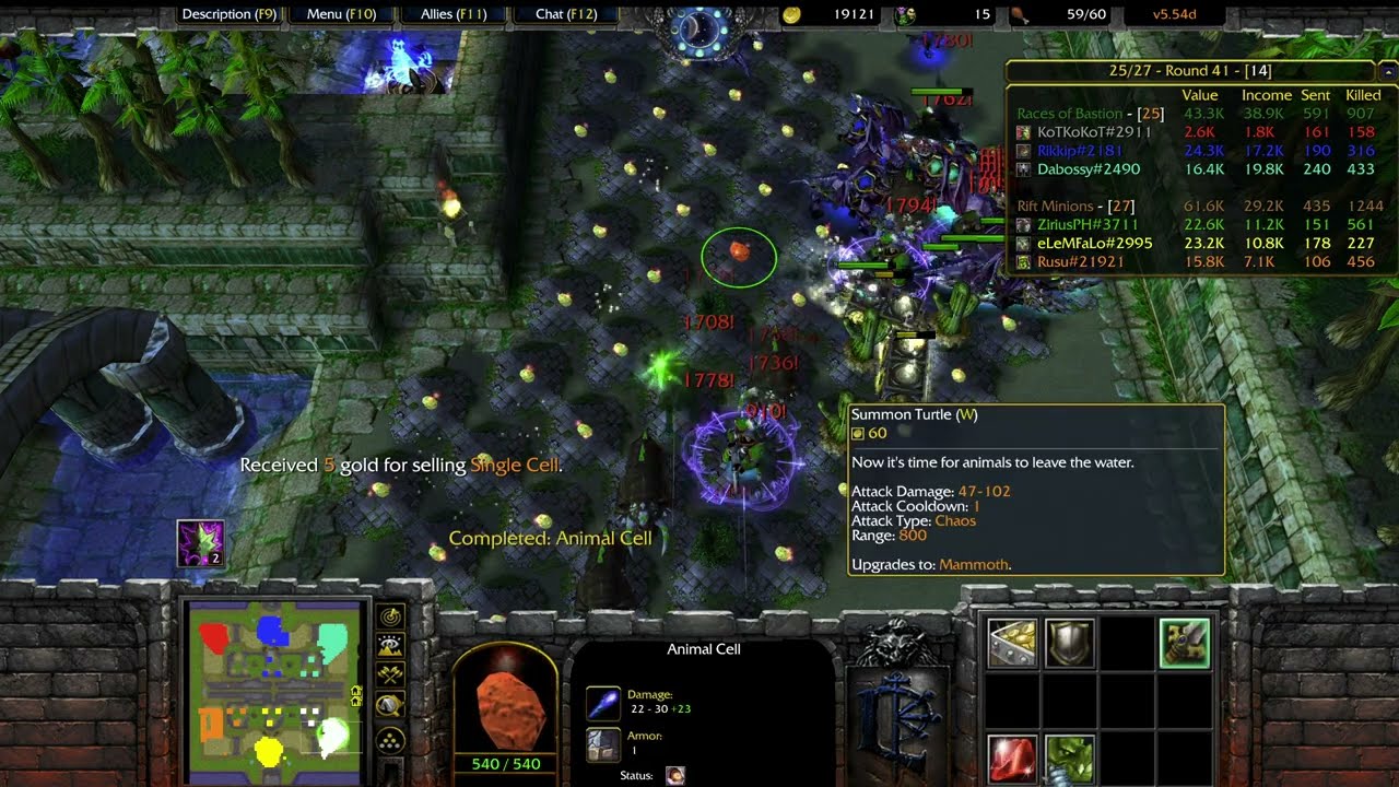 It's raining Undefeatables on the endgame - TTW - eLeMFaLo Rusu ZiriusPH vs Rikkip Dabossy