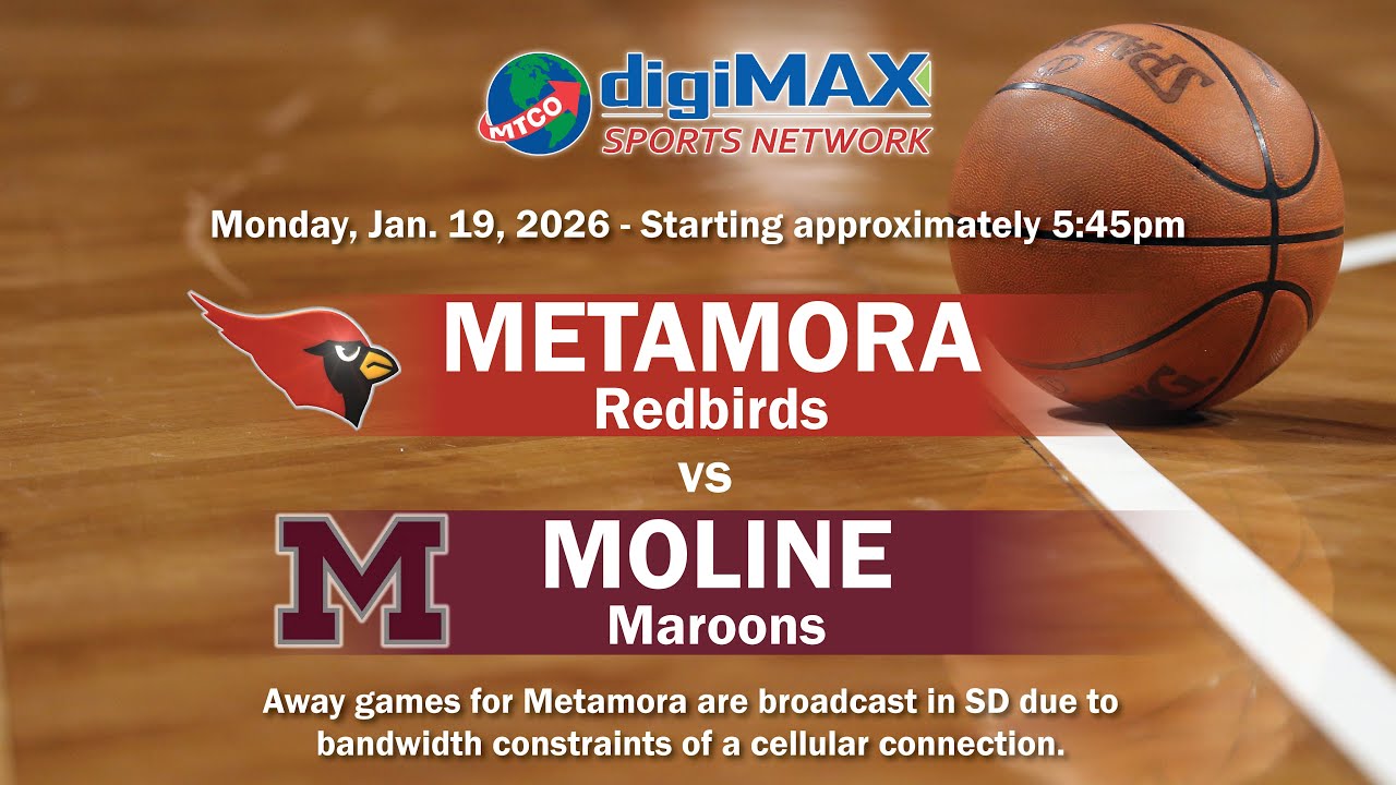Metamora Redbirds vs Moline Maroons - LIVE - January 19, 2026
